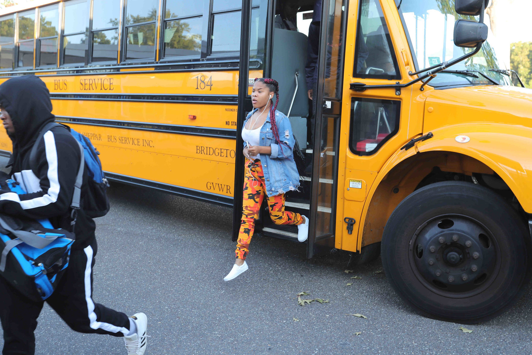 First day of School of Oakcrest High School